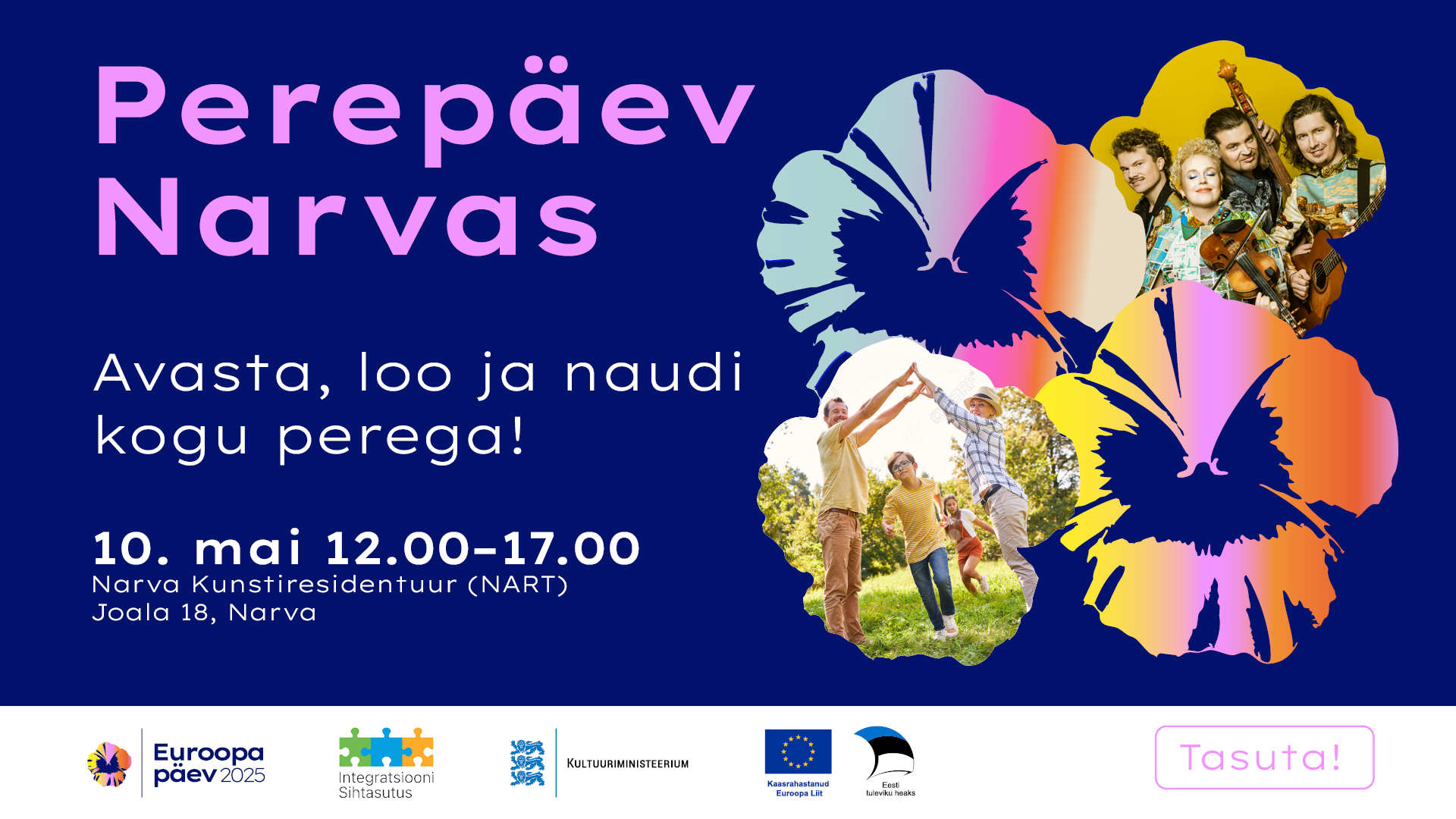 Pered üle Ida-Virumaa on oodatud perepäevale Narvas